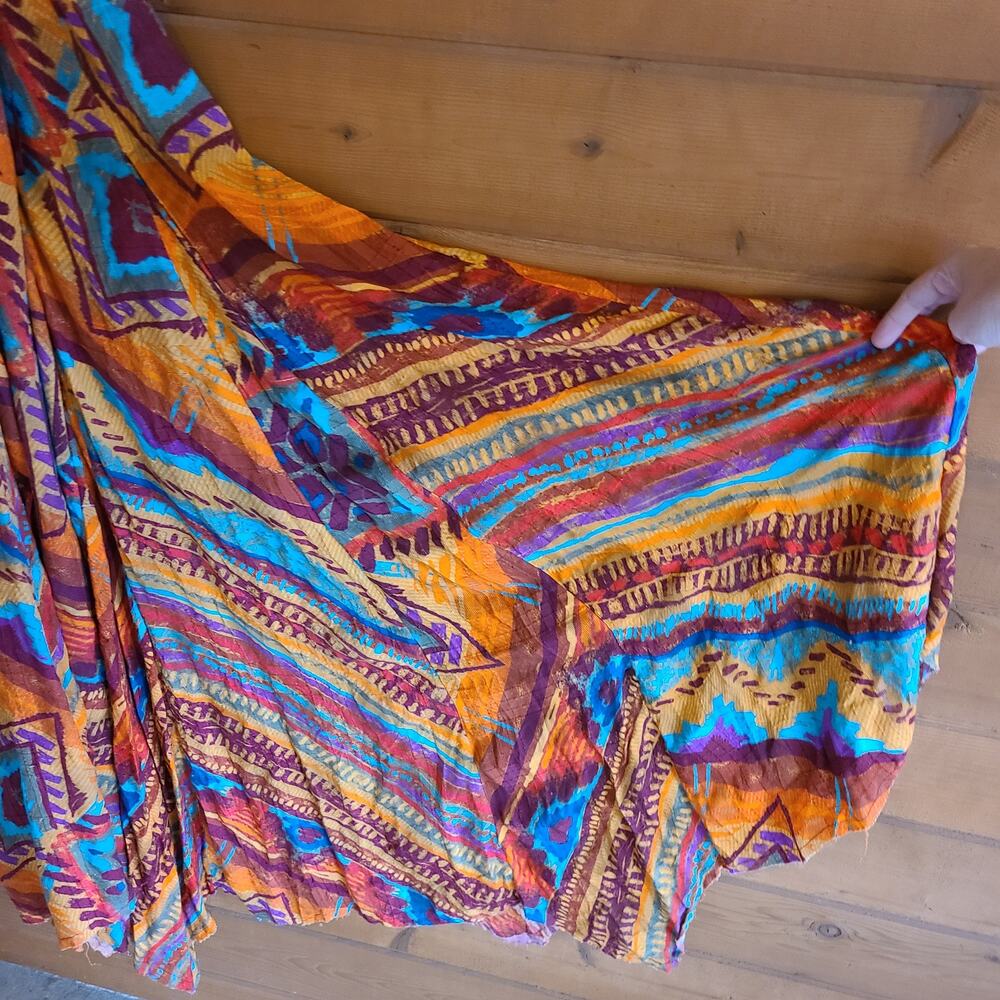 Free People Sahara Dress NWT Rare Desert Boho Western Serape Rodeo Hippie Tribal - Picture 6 of 7